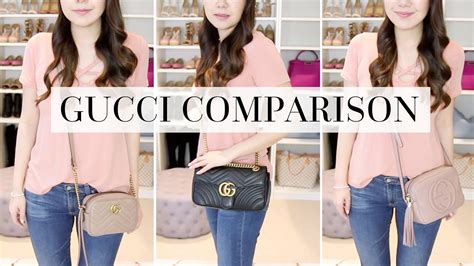 gucci disco soho vs gucci gg marmont mini|Gucci handbags.